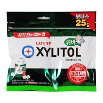 롯데자일리톨 오리지날 껌 리필, 112g, 1개