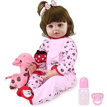 kaydora reborn baby doll 18 인치 실물 같은 reborn 유아 소녀 nana