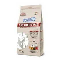 포르자10 센서티브 이어 플러스 전연령용 강아지사료, 1.5kg, 1개