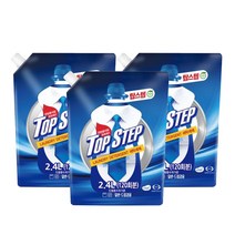 탑스텝 친환경 액체 중성세제 세탁세제 리필형 2.4L 대용량 3개 (드럼용 일반용) /빅보스