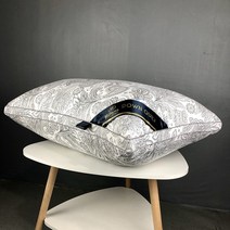 구스다운배개 오리털 호텔 방수 5성급 호텔 안티 깃털 아래로 침실 베개 코어 보호 자궁 경부 척추 가정용, 21 Phoenix flower