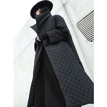 여성패딩 eam 블랙 빅 사이즈 롱 코튼 코트 긴팔 루스 핏 파카 패션 조수 새로운 봄 가을 2022 19a-a319