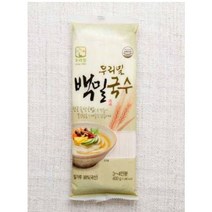 우리밀 백밀국수, 400g, 4개