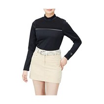 캘러웨이 C22233201 여성 긴소매 하이넥 셔츠 골프 웨어 티셔츠 (스트레치 UPF 50)