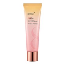 비알티씨 타임8 리프토닝 콜라겐 크림 BRCT TIME 8 LIFT-TONING COLLAGEN CREAM e 80ml (비타민 크림 40ml+콜라겐 크림 40ml), 2개