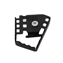 F750GS F 850 750 GS 풋 레버 페달 확대 확장 리어 브레이크 페그 패드 익스텐더 BMW F850GS F750 F850, 검은 색, 1개
