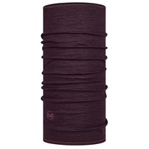 BUFF 표준 경량 메리노 울 다기능 헤드웨어 및 페이스 마스크 버프, One Size_Deep Purple