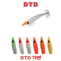 DTD 가번 한치 화살촉오징어 채비 10g 14g 18g, 오렌지헤드
