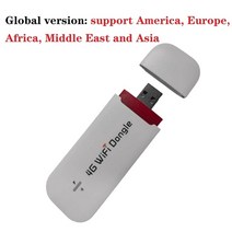 lte라우터 블루투스 무선 수신기 와이파이 휴대용 H760-9 4G USB 와이파이 동글 광대역 모뎀 스틱 150Mbps, 01 White