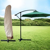 초대형 파라솔 보관커버 방수커버 UV코팅 자외선차단 탈색 변색방지 커버 케이스, 파라솔커버600D(투톤베이지)