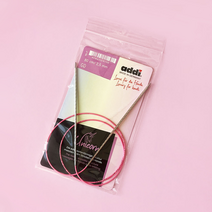 [얀스토어] 아디 줄바늘 유니콘 80cm 대바늘 addi 2.0mm~8.0mm 독일산, 1개