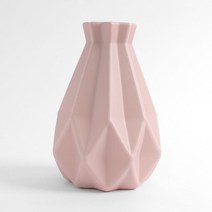 아그네스 인테리어꽃병 핑크 /감성 패턴 화병