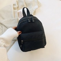 해외여행백팩 유럽여행 백팩 배낭 캐주얼 나일론 여성 미니 패션 단색 스타일 여성 작은