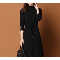 봄 결혼식 하객 룩 원피스 돌 잔치 복장 엄마 상견례 옷차림 피로연 여성 옷 오피스 파티 모임 니트 블랙