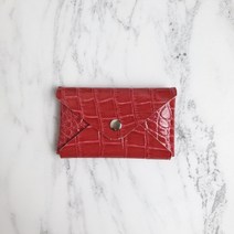 가죽 수제 지폐 동전 명함 심플 카드 지갑