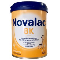 노발락 분유 BK 800g 1 통 (가스 소화)