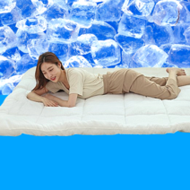 여이찌 쿨매트 쿨토퍼 여름용, 스카이블루