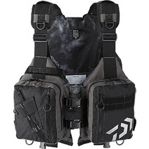 다이와 낚시 조끼 DF-6421 바다 민물 베스트 구명조끼 4색, 그레이