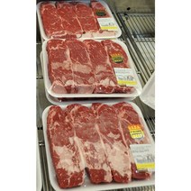 [제주배송특화] 코스트코 미국산 소고기 채끝 스테이크용/아이스박스, 1개