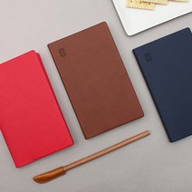 북프랜즈 오피스 주간 스케줄러 핸디 플래너 만년 S, 프리노트_레드