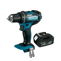 마끼다 18V 충전 드릴 드라이버 카본모터 DDF482Z + 5.0Ah 배터리 BL1850B, 1세트
