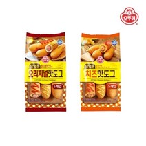 [오뚜기]맛있는 오리지널 핫도그 400g + 맛있는 치즈핫도그 400g (10개입)