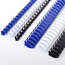 쭈bapha_현대오피스 플라스틱링 8mm 1BOX-100개(40매이내제본) 소모품 책제본 책철 제본기 제본링 와이어링 용링 노트♥LtMS, ♥LtMS청색