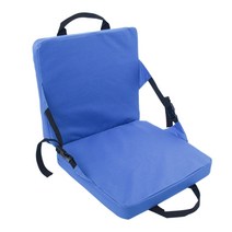 실내 및 야외 접이식 의자 쿠션 보트 카누 카약 스포츠 이벤트를위한 좌석을위한 좌석 여행 하이킹 낚시, 푸른