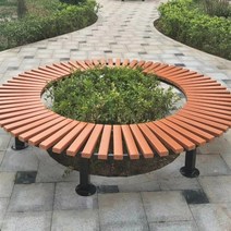 우드 공원벤치의자 롱 펜션 야외나무의자, FREE