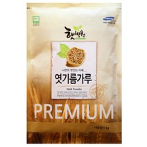 김포맥아식품 엿기름 가루 국산보리 고추장 식혜 만들기용 40년 전통, 1kg, 1개