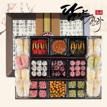 프레시데이 전통 담양한과 한과선물세트 한지2호(3단), 1