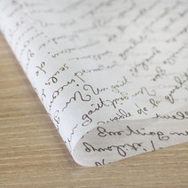 [624C]선물포장 불어 유산지 M02 초코 화이트 15★포장훼손반품불가★, GO★화이트