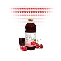건강 슈퍼푸드 타트체리 원액 착즙 100% 1000ml No첨가물 국내생산, 선물포장1병