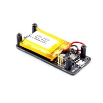 새로운 UPS Lite V1.2 UPS 전원 전기 탐지가있는 UPS 전원 모자 보드 제로 0 W, 하나, 검은 색