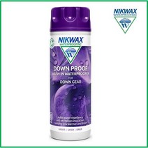 닉왁스(수입직영) 다운자켓 및 침낭전용 발수제 6벌용, 1개, 300ml