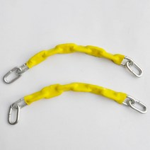 아웃도어 그네 연결 고리 걸이 그네 철봉 부품, (1)개, 30센티미터길이연결밴드한쌍