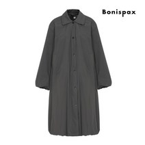보니스팍스 안감 퀼팅 볼륨 트렌치코트-MF69BB052
