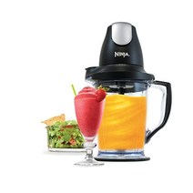 Ninja QB1004 블렌더 초고속 믹서기/Food Processor 450-와트 Base 48oz Pitcher 16oz 초퍼 Bowl 40oz 쉐이크 스무디 Meal Prep