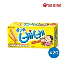 오리온 돌아온 배배(80g) x 20개, 돌아온 배배 80g x20개(1박스)