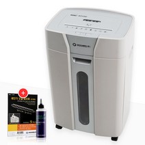 카피어랜드 보안관 오토 문서 세단기 대형 26L 15매 LED 마이크로컷 S-515C+오일페이퍼5매+전용오일