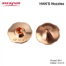 고속절단기 테이블쏘 각도 금속 컷팅기 철근 Han&#39s 고속 레이저 노즐 SP 단일 레이어 직경 28mm H15 M11, 01 D28 HANS SP_03 1.4mm