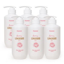 [컨센서스] 면생리대 여성 속옷세제 500ml x6개, 상세 설명 참조, 상세 설명 참조