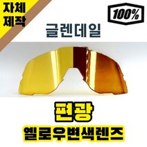 자체제작 100% 글렌데일 고글 편광 옐로우 변색 렌즈 61033 백프로 고글, 렌즈만 발송됩니다. (테는 미포함), (편광)프로 골프 렌즈, 주문 후 교환 환/불 취소가 불가능합니다.