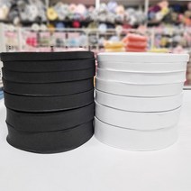 514 탐나요 양면 코메즈 밴드 납작 고무줄, 코메즈블랙, 50mm