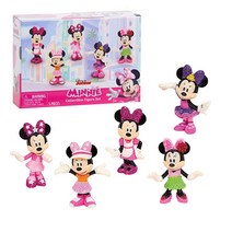 Disney 주니어 미니 마우스 7.5 cm 콜렉터블 피규어 세트 테니스 훌라 캔디 메이커 팝스타 및 발레리나 의상을 포함한 5 피스 세트