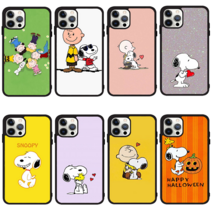 스누피 찰리브라운 결합 슬림범퍼케이스 G525 신비폰2 갤럭시버디2 M23 A30 아이폰11프로 아이폰12 아이폰12미니 제트플립3 제트플립4