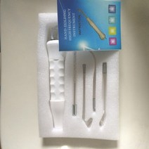 유리관 휴대용 고주파 장치 바이올렛 레이 페이셜 머신 여드름 리무버 퍼플 라이트 머신 페이스 페이스 마사지 스파, 소매 상자 없이, 02 Without Retail Box