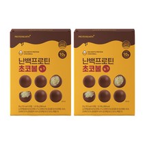 프로틴어스 난백 프로틴 초코볼 밀크, 30g, 12개