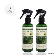 더허브샵 200ml 3종택1 차량용 THS 공기정화스프레이, 레몬유칼립투스 00651