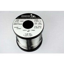 Indium 52487-0454 60/40 RA 와이어 납땜 2.7-3.2% 코어 0.50 cm. 0.45kg., 한개옵션0